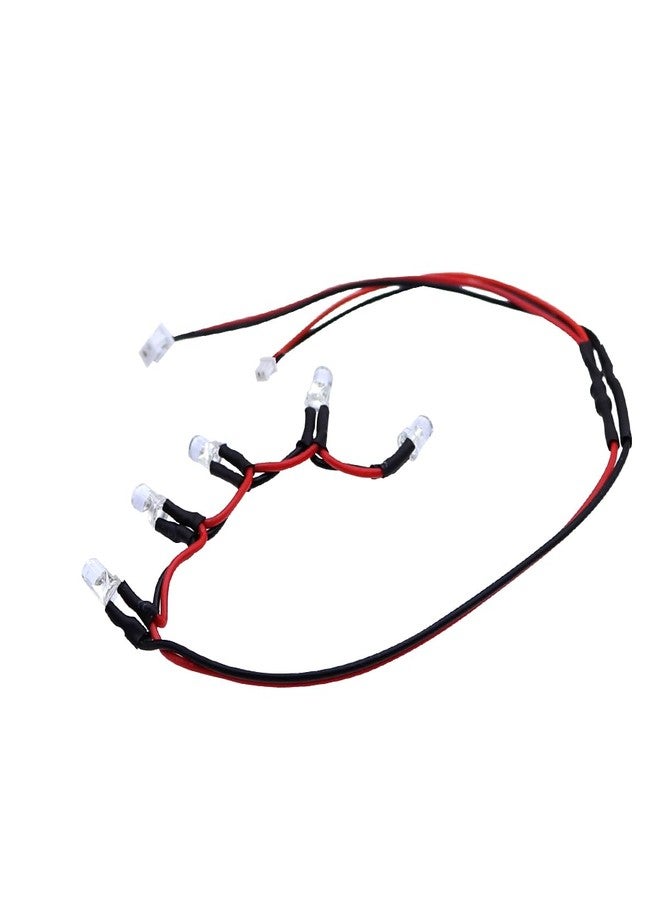FACCNOY LED Light Roof Lamp Lights for FMS FCX24 K5 1/24 RC Crawler Car 5 LED Serial Connections Decoration Parts - Image 1